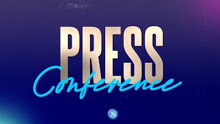 LIVE  Le conferenze stampa post gara di Napoli  Eintracht [upl. by Ennaeus]