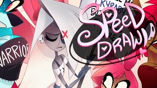 SPEED DRAW Ladies Rock Vivziepop [upl. by Yhcir]