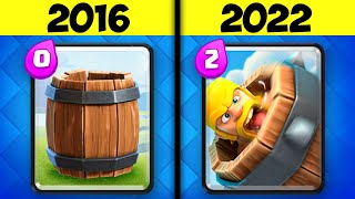 Old vs 2022 Clash Royale [upl. by Nedah465]