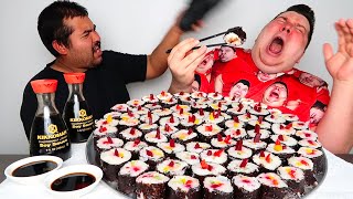 Sushi With Orlin • MUKBANG [upl. by Anilah]