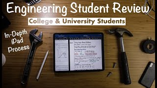 How I Take Notes on my iPad in Lectures  iPad Engineering Student Review GoodNotes 6📝🔎 [upl. by Lefty]