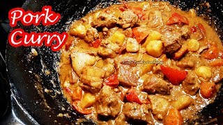 SOFT CREAMY SPICY PORK CURRY [upl. by Silberman]