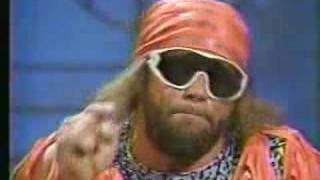 Macho Man on Talk Show [upl. by Yntruoc]