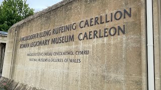 Caerleon Roman Fortress amp Baths  Including Caerleon Wood Sculptures [upl. by Nelleyram]