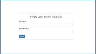 How to make Login System in Laravel [upl. by Celik]