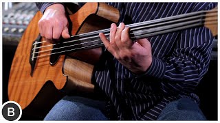 Svoboda Fretless Acoustic Bass [upl. by Docilla]