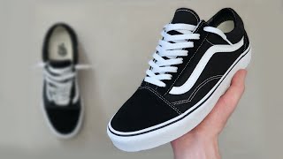 HOW TO LACE VANS OLD SKOOLS 👟🔥 [upl. by Nobile]