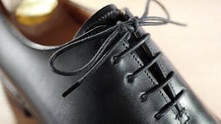 How To Lace amp Tie Dress Shoes [upl. by Ingrim481]