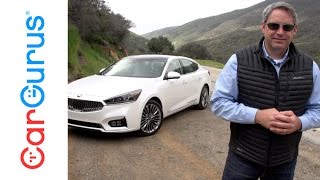 2017 Kia Cadenza  CarGurus Test Drive Review [upl. by Ahseid]