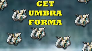 How To Get Umbra Forma In Warframe [upl. by Livvi8]