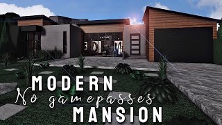 Modern Family Mansion 80k ROBLOX bloxburg [upl. by Lark]