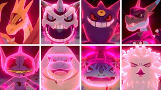 All Mega Evolutions in Pokémon Sword amp Shield [upl. by Tien]