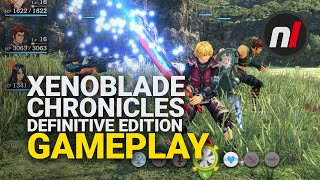 NEW Xenoblade Chronicles Definitive Edition Nintendo Switch Gameplay [upl. by Papotto448]