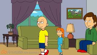 Caillou Behaves At The RestaurantGets Ungrounded [upl. by Orvil]