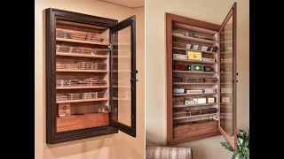 How to Install a Wall Humidor [upl. by Anawaj]