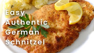 How to Make an Easy Authentic German Schnitzel [upl. by Ettennaej837]