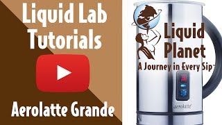 Liquid Lab  Aerolatte Grande Milk Frother [upl. by Ahtreb808]