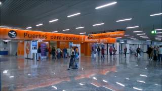 Inside Guadalajara Airport GDL  Departing and Arriving Domestically [upl. by Nahc721]