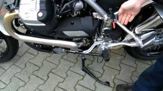 Moto Guzzi Stelvio 1200 ABS  2010 Anleitung [upl. by Shantee]