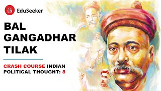 BAL GANGADHAR TILAK  Hindi   Biography and Political Ideas  Crash Course 8 [upl. by Allehcim974]