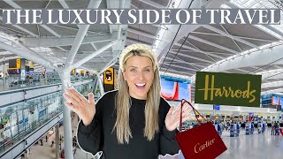 FIRST CLASS SHOPPING AT HEATHROW LONDON [upl. by Hollis]