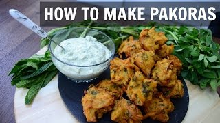 How to make Pakora  Onion Bhaji  Indian Cooking Recipes  Ramadan Recipes  Cook with Anisa [upl. by Athalia943]