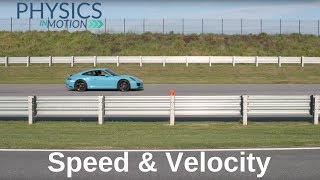 What Are Speed and Velocity  Physics in Motion [upl. by Ocirema669]