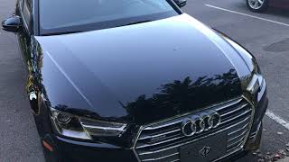 How to refill Windshield fluid Audi a4 2018 [upl. by Sirraf]