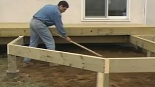 Comment construire un patio en bois traité  Conseils de rénovation [upl. by Watt663]