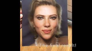 Scarlett Johansson 3D lenticular [upl. by Felicity]