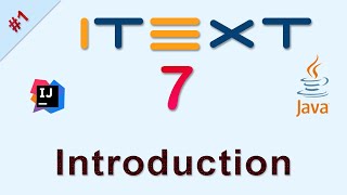 iText PDF Java Tutorial [upl. by March508]