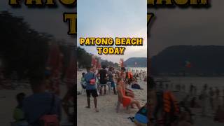 PATONG BEACH TODAY WALK  PHUKET THAILAND 🇹🇭 [upl. by Rialb478]