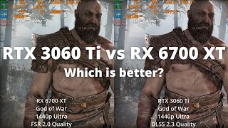 RTX 3060 Ti vs RX 6700 XT The Ultimate Comparison [upl. by Brocklin]