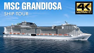 MSC Grandiosa tour por dentro MSC Cruceros [upl. by Aikemet]