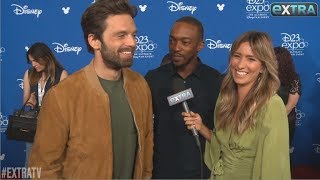 Anthony Mackie and Sebastian Stans Hilarious New quotAvengers Infinity Warquot Interview [upl. by Lena988]