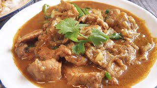 Quick amp Easy Curry Pork StirFry 煮炒咖喱猪肉 Singapore Zichar Recipe [upl. by Bobinette]