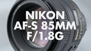 Lens Data  Nikon AFS 85mm f18G Review [upl. by Ylrbmik]