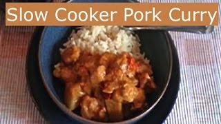 Easy Slow Cooker Recipes  Pork Loin Curry  The Frugal Chef [upl. by Taam]