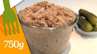 Recette des Rillettes de porc maison  750g [upl. by Courtenay]