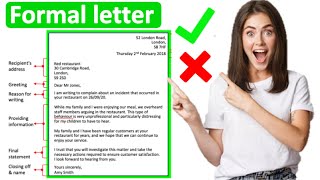 How to write a formal letter 📝  All you need to know [upl. by Sioux]