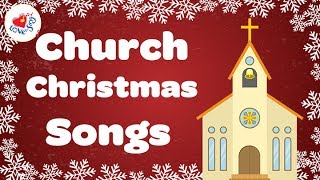 Christmas Songs Hymns and Carols Playlist with Lyrics 1 Hour [upl. by Siriso]