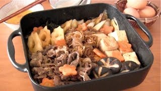 How to Make Beef Sukiyaki EASY Authentic Japanese Beef Hot Pot Recipe  OCHIKERON [upl. by Theodora]