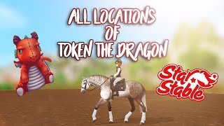 ALL locations of Token the Dragon  Star Stable [upl. by Efeek]