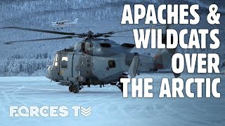 Learning To Fly And Fight Military Helicopters In The Arctic • EXERCISE CLOCKWORK  Forces TV [upl. by Colyer]