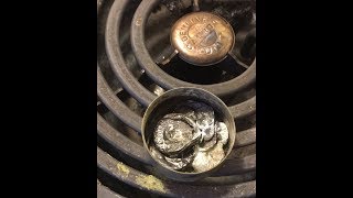 Melting Pennies on the Stove [upl. by Nuawed890]