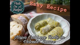 Napa Cabbage Rolls Easiest recipe ever [upl. by Cartwright]