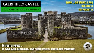 Caerphilly Castle  The Largest in Wales 2nd in Britain [upl. by Helms]