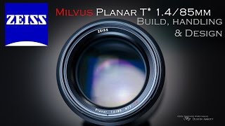 Zeiss Milvus 85mm f14  Build Quality Design and Handling [upl. by Tnarb]