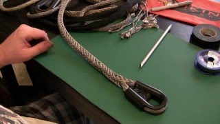 Dyneema Eye Splice Demonstration [upl. by Bronny]