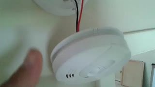 How To Install A Smoke Alarm Detector  Do It Yourself Hardwire [upl. by Eatnod619]